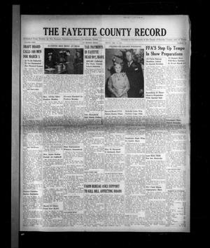 The Fayette County Record (La Grange, Tex.), Vol. 29, No. 33, Ed. 1 Friday, February 23, 1951