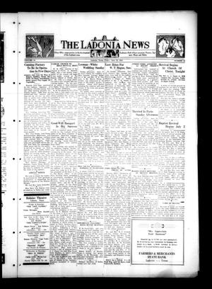 The Ladonia News (Ladonia, Tex.), Vol. 54, No. 12, Ed. 1 Friday, June 22, 1934