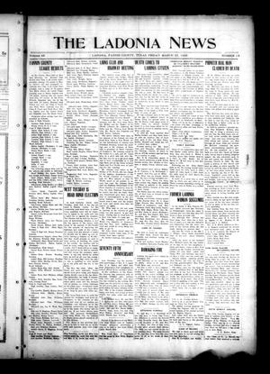 The Ladonia News (Ladonia, Tex.), Vol. 49, No. 13, Ed. 1 Friday, March 29, 1929