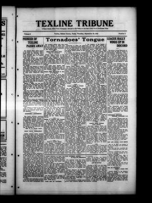 Texline Tribune (Texline, Tex.), Vol. 2, No. 3, Ed. 1 Thursday, September 29, 1932