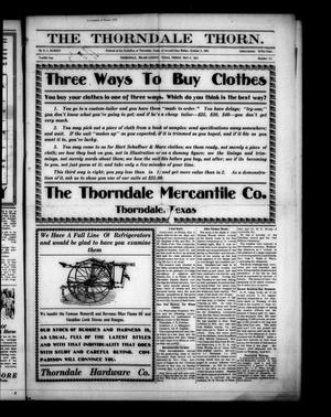 The Thorndale Thorn. (Thorndale, Tex.), Vol. 12, No. 33, Ed. 1 Friday, May 9, 1913
