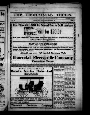 The Thorndale Thorn. (Thorndale, Tex.), Vol. 12, No. 40, Ed. 1 Friday, June 27, 1913