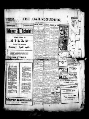 Primary view of object titled 'The Daily Courier. (Tyler, Tex.), Vol. 4, No. [194], Ed. 1 Thursday, April 17, 1902'.