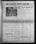 Newspaper: The Fayette County Record (La Grange, Tex.), Vol. 29, No. 102, Ed. 1 …