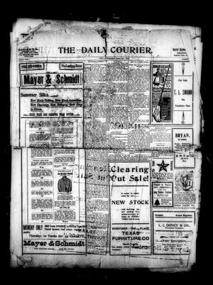 Primary view of object titled 'The Daily Courier. (Tyler, Tex.), Vol. 4, No. [204], Ed. 1 Monday, April 28, 1902'.