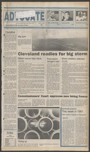 Cleveland Advocate (Cleveland, Tex.), Vol. 69, No. 37, Ed. 1 Friday, September 16, 1988