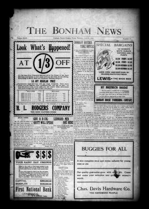 The Bonham News (Bonham, Tex.), Vol. 49, No. 26, Ed. 1 Tuesday, July 21, 1914