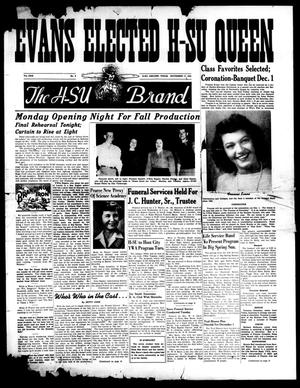 The H-SU Brand (Abilene, Tex.), Vol. 30, No. 8, Ed. 1, Saturday, November 17, 1945