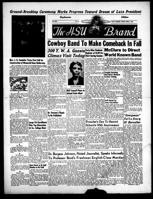 Primary view of object titled 'The H-SU Brand (Abilene, Tex.), Vol. 30, No. 27, Ed. 1, Saturday, April 6, 1946'.