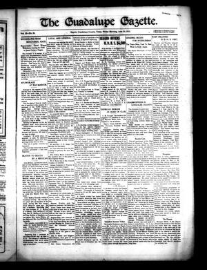 The Guadalupe Gazette. (Seguin, Tex.), Vol. 15, No. 26, Ed. 1 Friday, June 20, 1913
