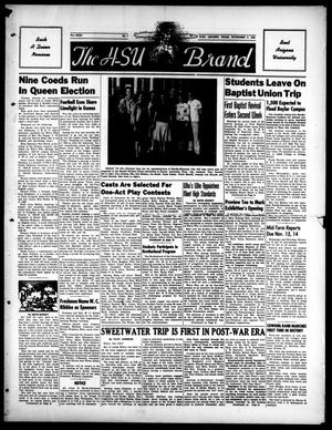 The H-SU Brand (Abilene, Tex.), Vol. 31, No. 7, Ed. 1, Saturday, November 2, 1946