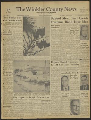 The Winkler County News (Kermit, Tex.), Vol. 28, No. 81, Ed. 1 Thursday, February 14, 1963