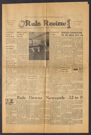 The Rule Review (Rule, Tex.), Vol. 58, No. 25, Ed. 1 Thursday, October 21, 1965