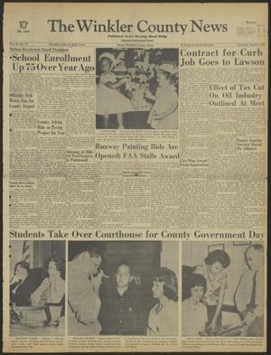 The Winkler County News (Kermit, Tex.), Vol. 28, No. 97, Ed. 1 Thursday, April 11, 1963