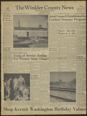 The Winkler County News (Kermit, Tex.), Vol. 28, No. 83, Ed. 1 Thursday, February 21, 1963