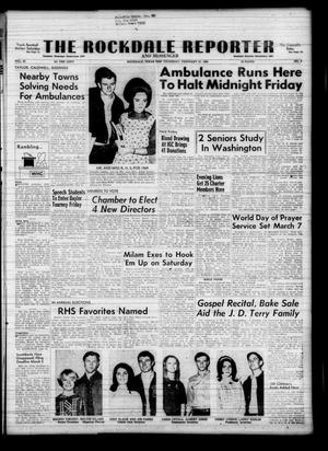 The Rockdale Reporter and Messenger (Rockdale, Tex.), Vol. 97, No. 9, Ed. 1 Thursday, February 27, 1969
