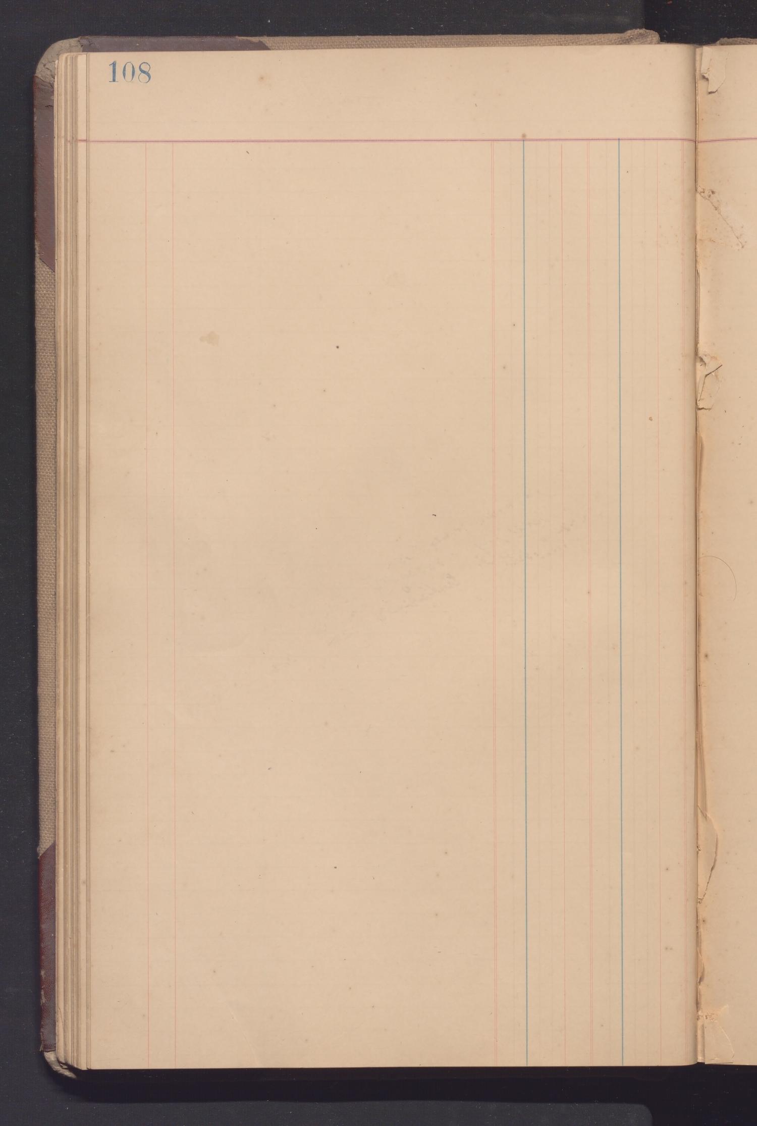 [O'Connor Brothers General Business Ledger: July 1899 - March 1939]
                                                
                                                    108
                                                