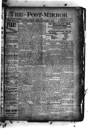 The Post-Mirror. (Pilot Point, Tex.), Vol. 1, No. 44, Ed. 1 Saturday, December 15, 1888