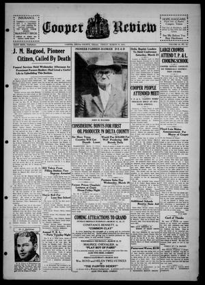 Cooper Review (Cooper, Tex.), Vol. 52, No. 11, Ed. 1 Friday, March 13, 1931