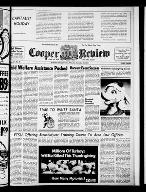 Cooper Review (Cooper, Tex.), Vol. 95, No. 48, Ed. 1 Thursday, November 28, 1974