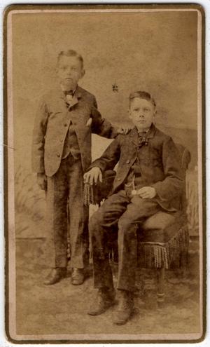 [Dickson and Willard - Young relatives of James "Jim" Conaway]