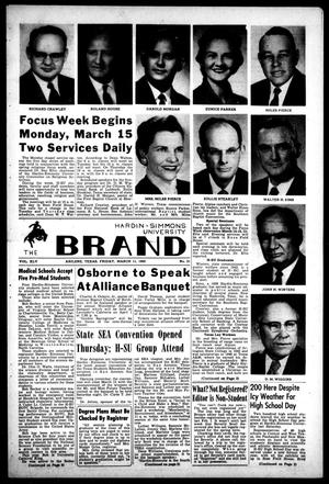 The Brand (Abilene, Tex.), Vol. 45, No. 21, Ed. 1, Friday, March 11, 1960