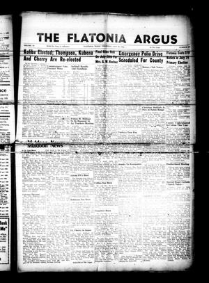The Flatonia Argus (Flatonia, Tex.), Vol. 79, No. 30, Ed. 1 Thursday, July 29, 1954