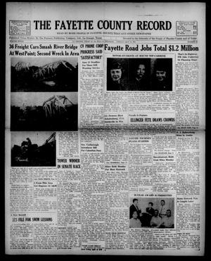 The Fayette County Record (La Grange, Tex.), Vol. 39, No. 60, Ed. 1 Tuesday, May 30, 1961