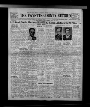 The Fayette County Record (La Grange, Tex.), Vol. 41, No. 11, Ed. 1 Friday, December 7, 1962