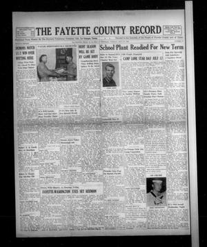 The Fayette County Record (La Grange, Tex.), Vol. 38, No. 73, Ed. 1 Tuesday, July 12, 1960