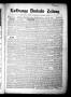 Thumbnail image of item number 1 in: 'La Grange Deutsche Zeitung (La Grange, Tex.), Vol. 31, No. 9, Ed. 1 Thursday, October 14, 1920'.