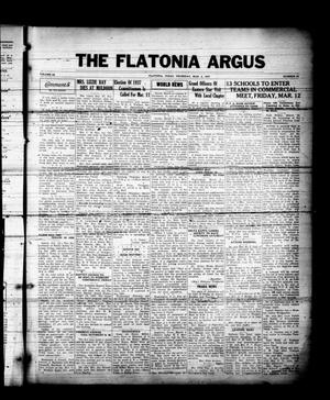 Primary view of object titled 'The Flatonia Argus (Flatonia, Tex.), Vol. 62, No. 10, Ed. 1 Thursday, March 4, 1937'.