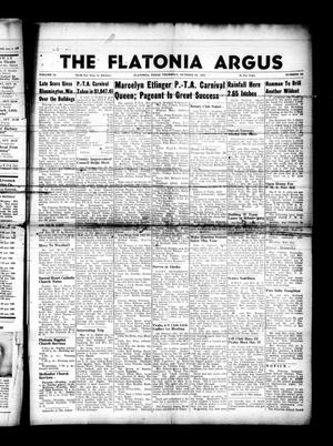 The Flatonia Argus (Flatonia, Tex.), Vol. 78, No. 44, Ed. 1 Thursday, October 29, 1953