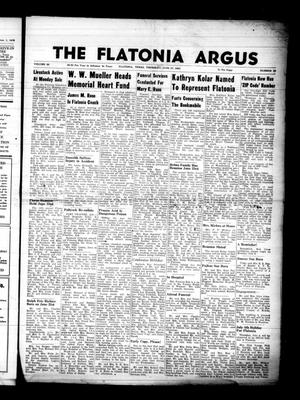 The Flatonia Argus (Flatonia, Tex.), Vol. 88, No. 26, Ed. 1 Thursday, June 27, 1963