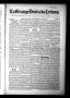 Primary view of La Grange Deutsche Zeitung (La Grange, Tex.), Vol. 33, No. 37, Ed. 1 Thursday, April 26, 1923