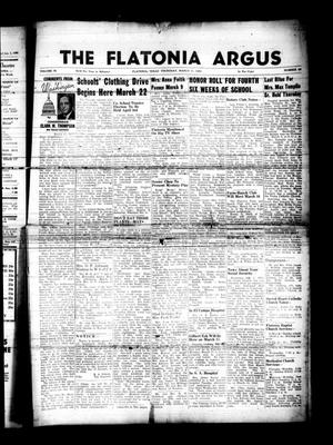 The Flatonia Argus (Flatonia, Tex.), Vol. 79, No. 10, Ed. 1 Thursday, March 11, 1954