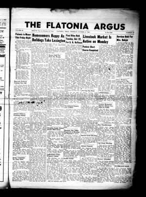 The Flatonia Argus (Flatonia, Tex.), Vol. 88, No. 44, Ed. 1 Thursday, October 31, 1963