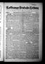 Thumbnail image of item number 1 in: 'La Grange Deutsche Zeitung (La Grange, Tex.), Vol. 32, No. 15, Ed. 1 Thursday, November 24, 1921'.