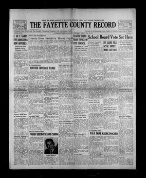 The Fayette County Record (La Grange, Tex.), Vol. 40, No. 31, Ed. 1 Friday, February 16, 1962