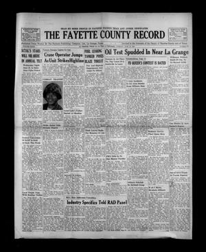 Primary view of object titled 'The Fayette County Record (La Grange, Tex.), Vol. 40, No. 66, Ed. 1 Tuesday, June 19, 1962'.