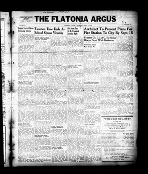 The Flatonia Argus (Flatonia, Tex.), Vol. 65, No. 37, Ed. 1 Thursday, September 5, 1940