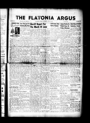 The Flatonia Argus (Flatonia, Tex.), Vol. 79, No. 27, Ed. 1 Thursday, July 8, 1954