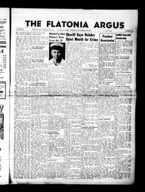 The Flatonia Argus (Flatonia, Tex.), Vol. 88, No. 48, Ed. 1 Thursday, November 28, 1963
