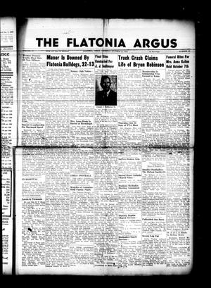 The Flatonia Argus (Flatonia, Tex.), Vol. 79, No. 41, Ed. 1 Thursday, October 14, 1954