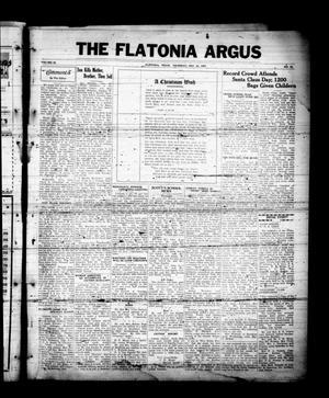 The Flatonia Argus (Flatonia, Tex.), Vol. 62, No. 52, Ed. 1 Thursday, December 23, 1937