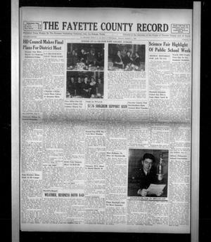 The Fayette County Record (La Grange, Tex.), Vol. 38, No. 36, Ed. 1 Friday, March 4, 1960