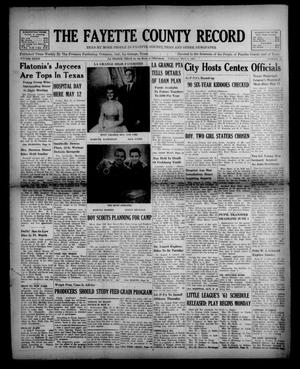 Primary view of object titled 'The Fayette County Record (La Grange, Tex.), Vol. 39, No. 54, Ed. 1 Tuesday, May 9, 1961'.