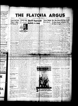 The Flatonia Argus (Flatonia, Tex.), Vol. 79, No. 5, Ed. 1 Thursday, February 4, 1954