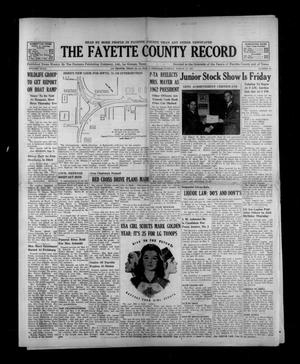 The Fayette County Record (La Grange, Tex.), Vol. 40, No. 38, Ed. 1 Tuesday, March 13, 1962