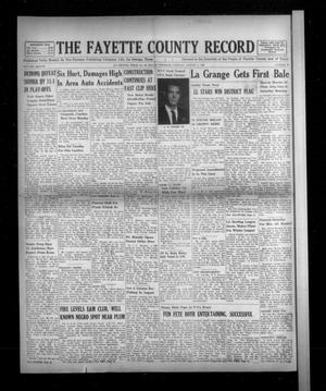 The Fayette County Record (La Grange, Tex.), Vol. 38, No. 79, Ed. 1 Tuesday, August 2, 1960
